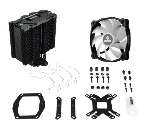 Вентилятор для процессора Enermax ETS-F40-BK-ARGB F40 ARGB Edition, черный