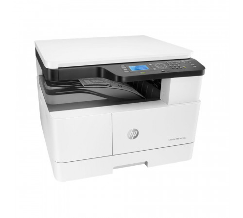 МФУ HP LaserJet M438n, А4, лазерное,черно-белое, 22стр/мин, 1200dpi, 600МГц, 256Мб, USB/Ethernet, 4000стр/картридж, (8AF43A)(129908)