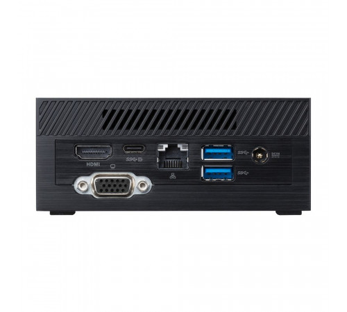 Платформа мини ПК ASUS AS PN41 WOC, Intel Celeron N4505/2*DDR4 SO-DIMM/Intel UHD Graphics/GB Ethernet/65Вт/USB 3.0 Type-A/Type-C/RU/NoOS/черный
