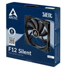 Вентилятор для корпуса ARCTIC Cooling F12 Silent, черный