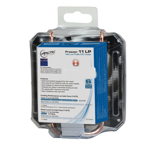 Вентилятор для процессора Arctic Cooling Freezer 11LP, черный