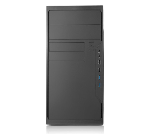 Корпус 450 Вт Foxline FL-733R, mATX, 2x5.25EXT, 2x3.5EXT, 5x3.5INT, 2xUSB3.0, 2xUSB2.0, HDA, wo FAN, w1.2m EU pwr cord