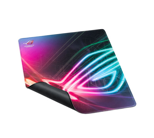 Игровой коврик для мыши ASUS NC03 ROG STRIX EDGE, черный/красный