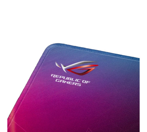 Игровой коврик для мыши ASUS NC03 ROG STRIX EDGE, черный/красный