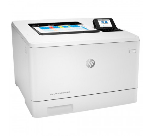 Принтер HP  Color LaserJet Pro M455dn A4, лазерный, цветной, 27стр/мин, 600dpi, 800МГц, 1280Мб, 300+50, AirPrint/USB/Ethernet  , 2400стр/картридж, (3PZ95A)