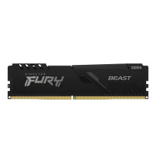 Модуль оперативной памяти Kingston 32GB FURY Beast Black Gaming DDR4 3200Mhz DIMM, CL16, 1.35V,  2Gx8, RTL