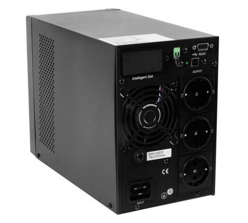 Источник бесперебойного питания Powerman Online 2000, черный