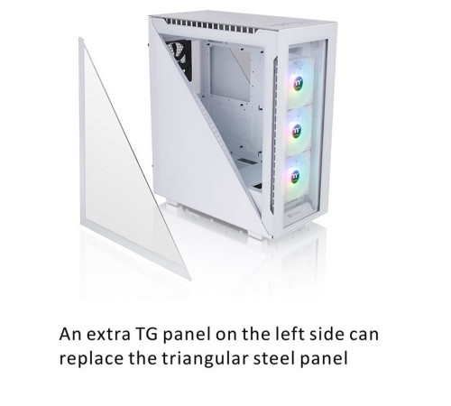 Корпус Thermaltake Divider 500 TG Snow CA-1T4-00M6WN-01