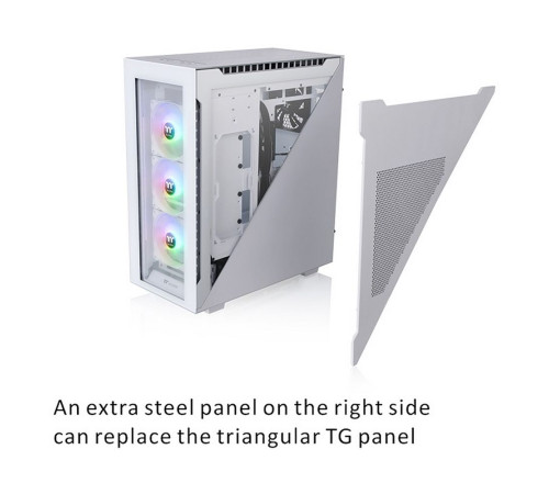 Корпус Thermaltake Divider 500 TG Snow CA-1T4-00M6WN-01