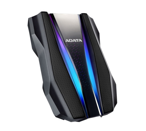 Внешний жёсткий диск 1TB ADATA HD770G, RGB, черный