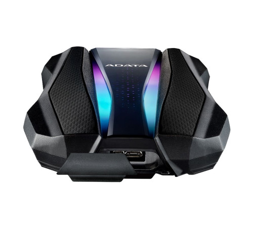 Внешний жёсткий диск 1TB ADATA HD770G, RGB, черный