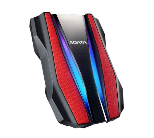 Внешний жёсткий диск 2TB ADATA HD770G, RGB, черный