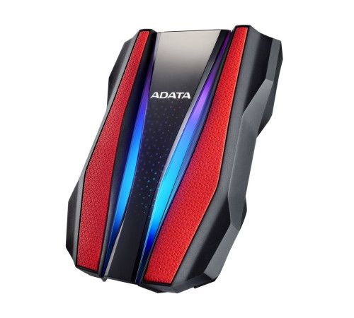 Внешний жёсткий диск 2TB ADATA HD770G, RGB, черный