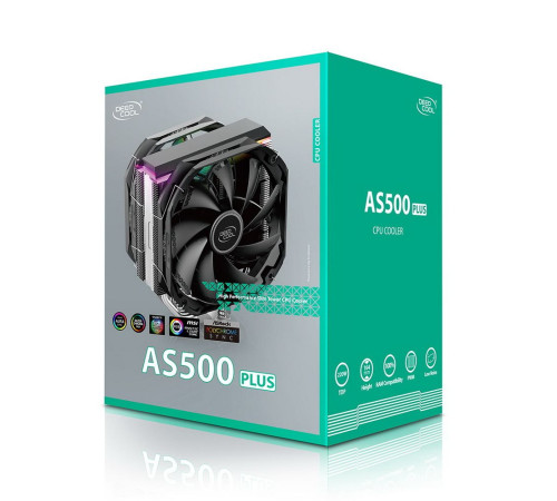 Вентилятор для процессора Deepcool AS500 PLUS, черный