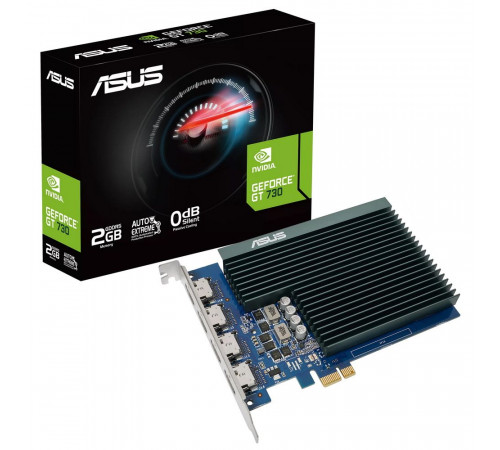 Видеокарта ASUS GT730 2GB GDDR5 64bit 4xHDMI PASSIVE RTL