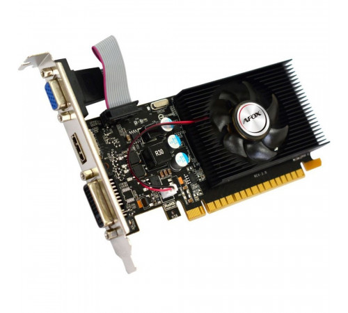 Видеокарта Afox G210 1GB DDR3 64bit VGA DVI HDMI 1FAN LP RTL {50} (785143)