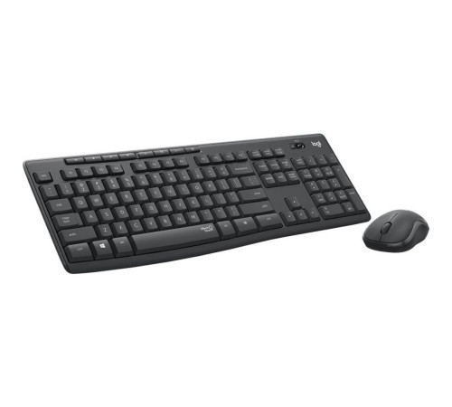 Комплект (клавиатура + мышь) Комплект (клавиатура + мышь)/ Logitech Wireless  MK295 Silent Combo GRAPHITE  Retail