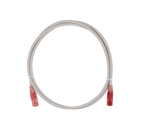 Патч-корд Hyperline U/UTP 5e кат. 1.5 м, серый