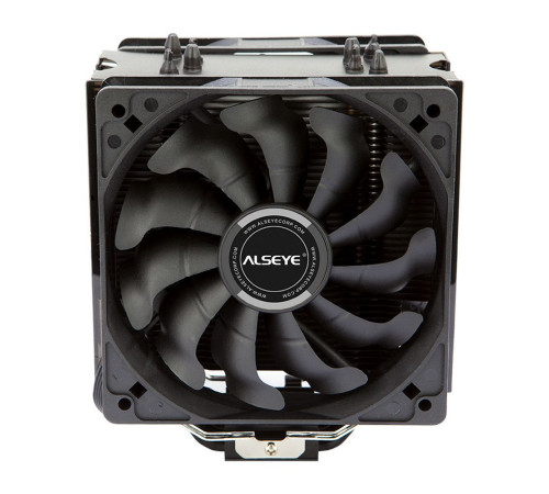 Вентилятор для процессора ALSEYE S120D-B, черный