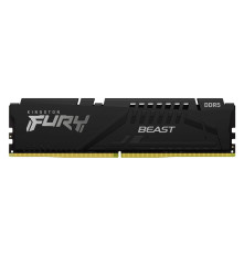Модуль оперативной памяти Kingston 16GB FURY Beast Black DDR5 5200Mhz DIMM, CL40, 1.25V, 1RX8, RTL