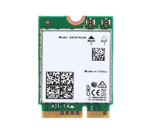 Адаптер Wi-Fi внутренний Intel AX201 (AX201.NGW)