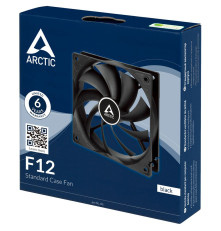 Вентилятор для корпуса ARCTIC Cooling F12, черный