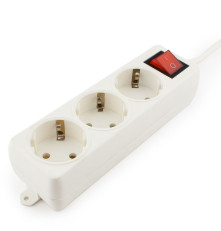 Удлинитель Гарнизон ELB-G3-W-3, 3 розетки, 16А, 3 м, белый