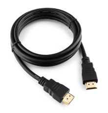 Кабель HDMI Cablexpert CC-HDMI4-5, 1.5 м, v2.0, 19M/19M, черный, позол. разъемы, экран