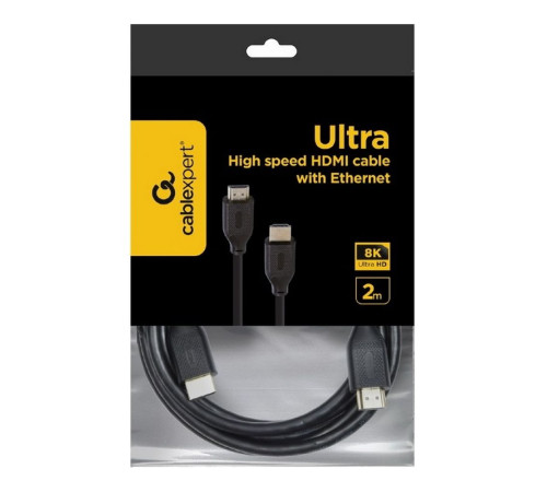 Кабель HDMI Cablexpert CC-HDMI8K-2M, 2м, v2.1, 8K, 19M/19M, черный