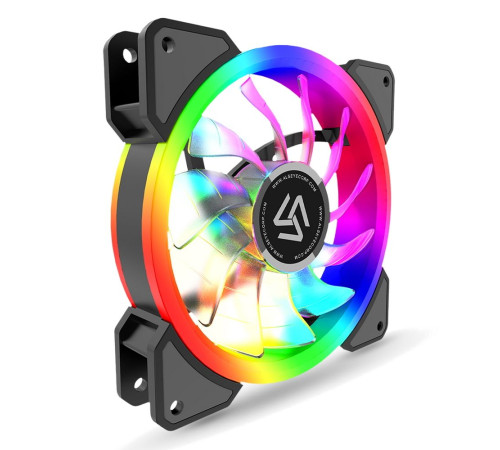 Вентилятор для корпуса ALSEYE CRLS-300DS, белый (комплект 3 шт.)