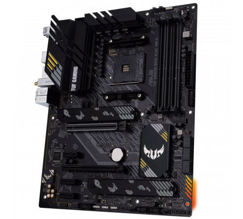 Материнская плата ASUS TUF GAMING B550-PLUS WIFI II AM4 ATX 4xDDR4 2xPCIEx16 3xPCIEx1 2xM.2 HDMI DP 2.5GLAN WIFI RTL (338413)
