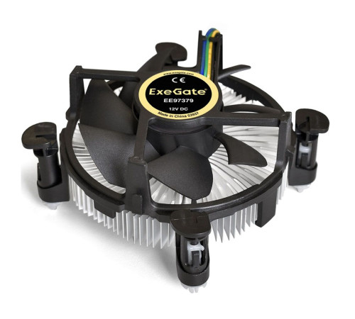 Вентилятор для процессора ExeGate EE97379, черный
