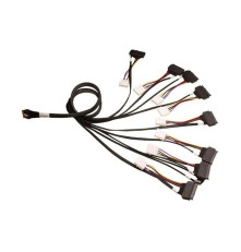 Кабель ACD-60006-MD Slimline SASx8 (SFF8654) -to- 8x U.3 Direct, 1 м, (аналог Broadcom 05-60006-00)