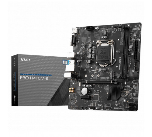 Материнская плата MSI PRO H410M-B (LGA1200)