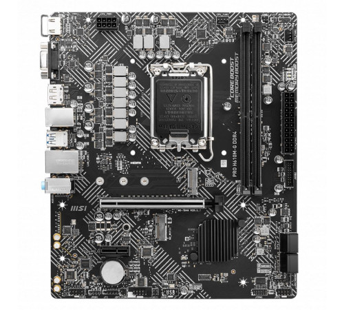 Материнская плата MSI PRO H610M-G DDR4 (LGA1700)