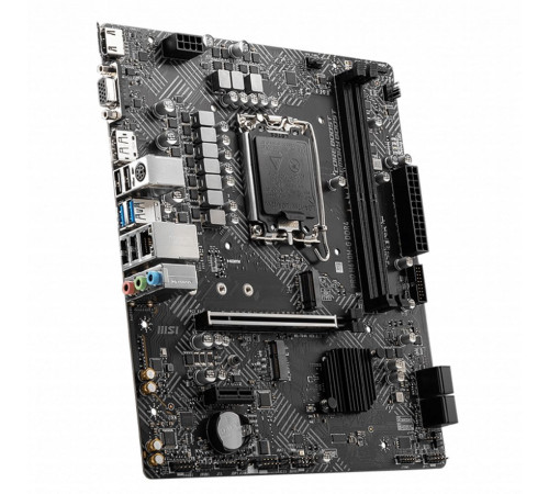 Материнская плата MSI PRO H610M-G DDR4 (LGA1700)