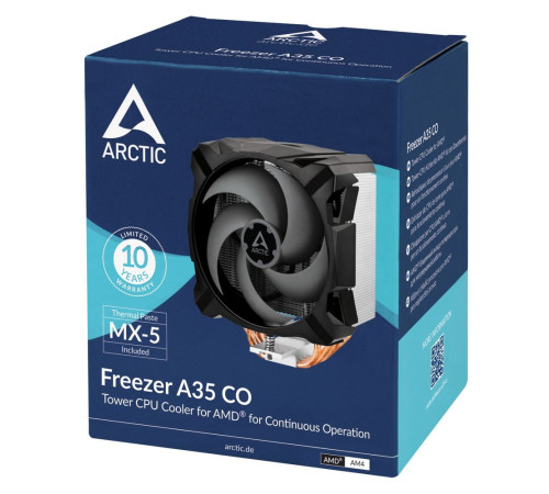 Вентилятор для процессора Arctic Cooling Freezer A35 CO, черный