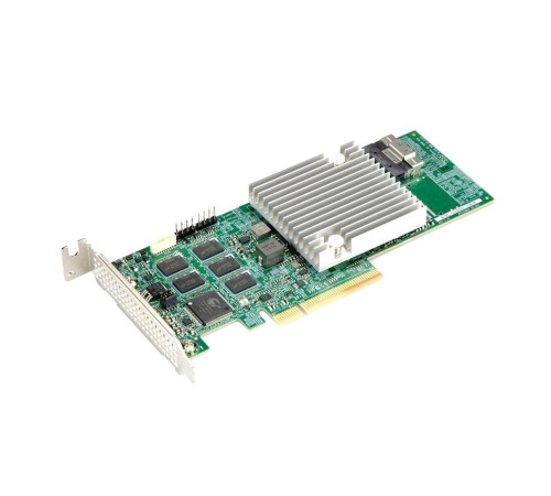Контроллер SuperMicro AOC-S3908L-H8IR-32DD-O, 8 internal SAS3 ports, 1x SlimSAS x8 black (100-Ohm)