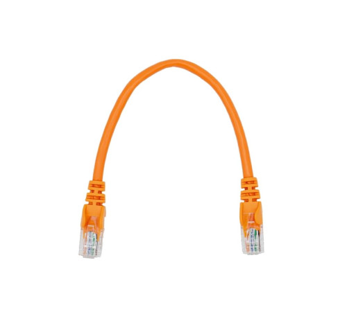 Патч-корд ACD Cat 6, UTP, 26 AWG, 4 Pair, CU, LSZH, 0.5 м, оранжевый