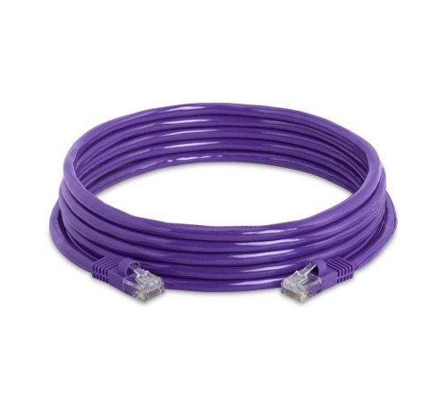Патч-корд ACD Cat 6a, SSTP, 26 AWG, 4 Pair, CU, LSZH, 7.5 м, пурпурный