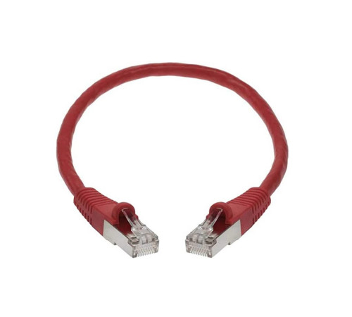 Патч-корд ACD Cat 6a, SSTP, 26 AWG, 4 Pair, CU, LSZH, 0.5 м, вишневый