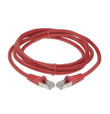 Патч-корд ACD Cat 6a, SSTP, 26 AWG, 4 Pair, CU, LSZH, 2 м, вишневый