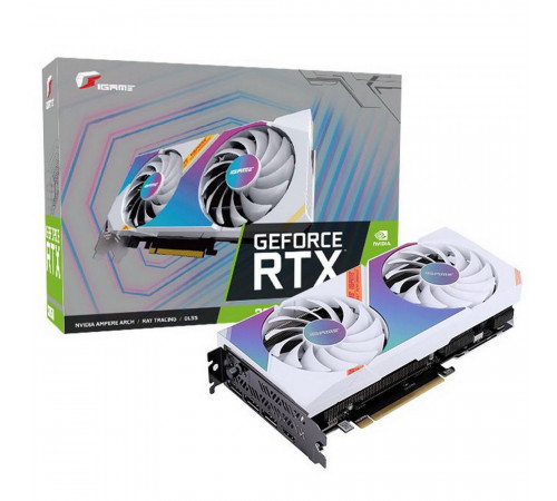 Видеокарта Colorful RTX3050 iGame Ultra W DUO OC 8GB, GDDR6/128-bit