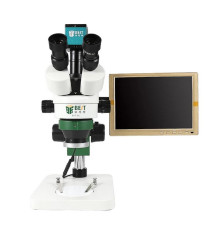 Тринокулярный стереомикроскоп BST-X6 II 7x-45x, WF10X, 45 угол обзора