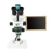 Тринокулярный стереомикроскоп BST-X6 II 7x-45x, WF10X, 45 угол обзора