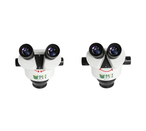 Тринокулярный стереомикроскоп BST-X6 II 7x-45x, WF10X, 45 угол обзора