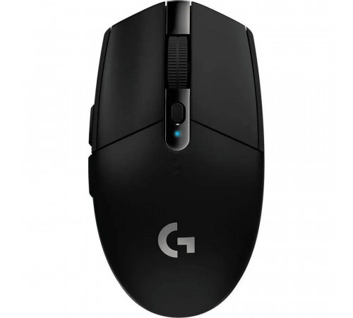 Мышь Logitech Мышь игровая Logitech G304 Lightspeed Black черная, 200-12000dpi, беспроводная 2.4GHz, USB приемник LIGHTSPEED™, 6 программируемых кнопок, под обе руки