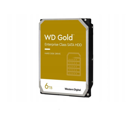 Жесткий диск 6TB Western Digital Gold WD6004FRYZ
