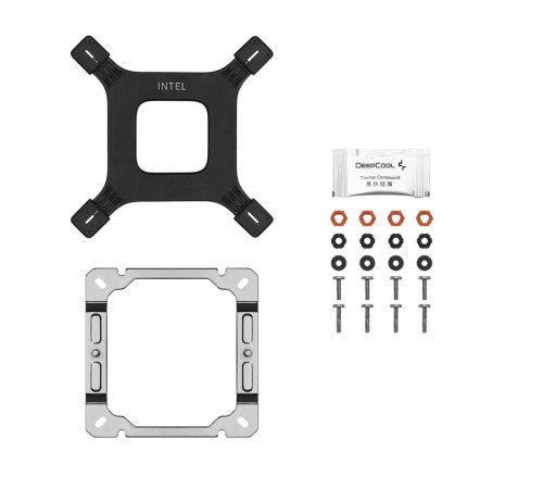 Вентилятор для процессора Deepcool AG400 DIGITAL WH ARGB R-AG400-WHADMN-G-1, белый