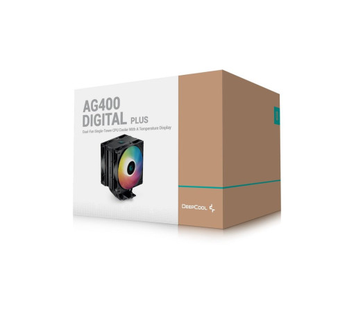 Вентилятор для процессора Deepcool AG400 DIGITAL PLUS R-AG400-BKADMP-G-1